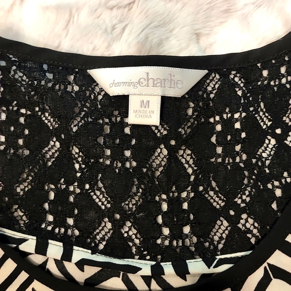 Charming Charlie 3/4 Length Sleeve Blouse - Picture 6 of 6